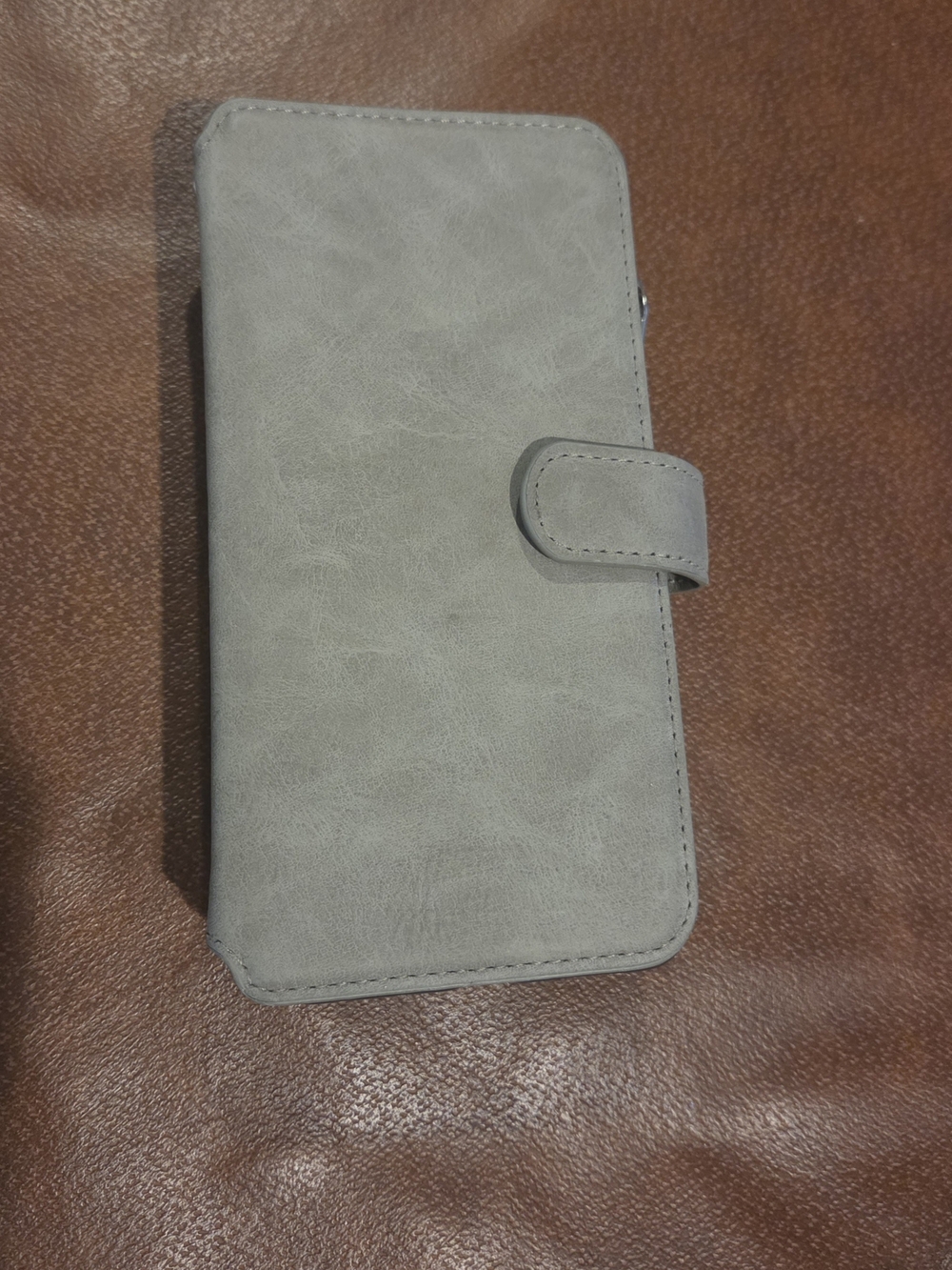 Samsung S20 FE Gray Wallet-Style Phone Case - Unbranded